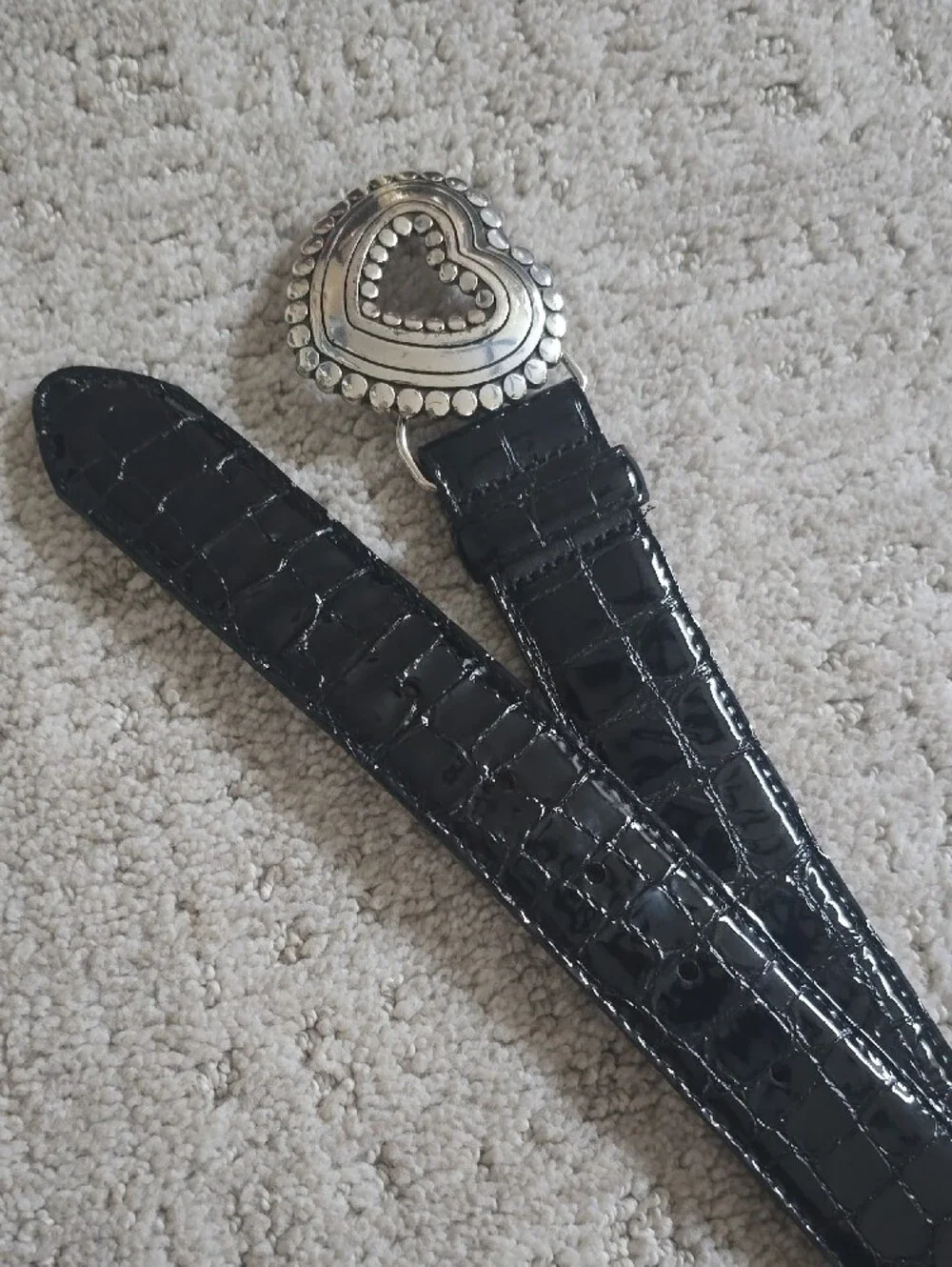 Brighton | Heart Buckle Leather Belt